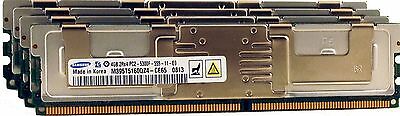 16 Gb (4x4gb) Fbd Memory Kit For Dell Poweredge 2900,2950, 1900, 1950, 1955,r900