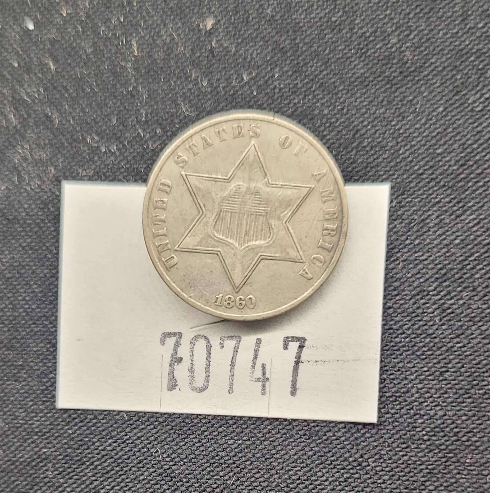 WPCoins ~ 1860 $0.03 Cent Silver Coin