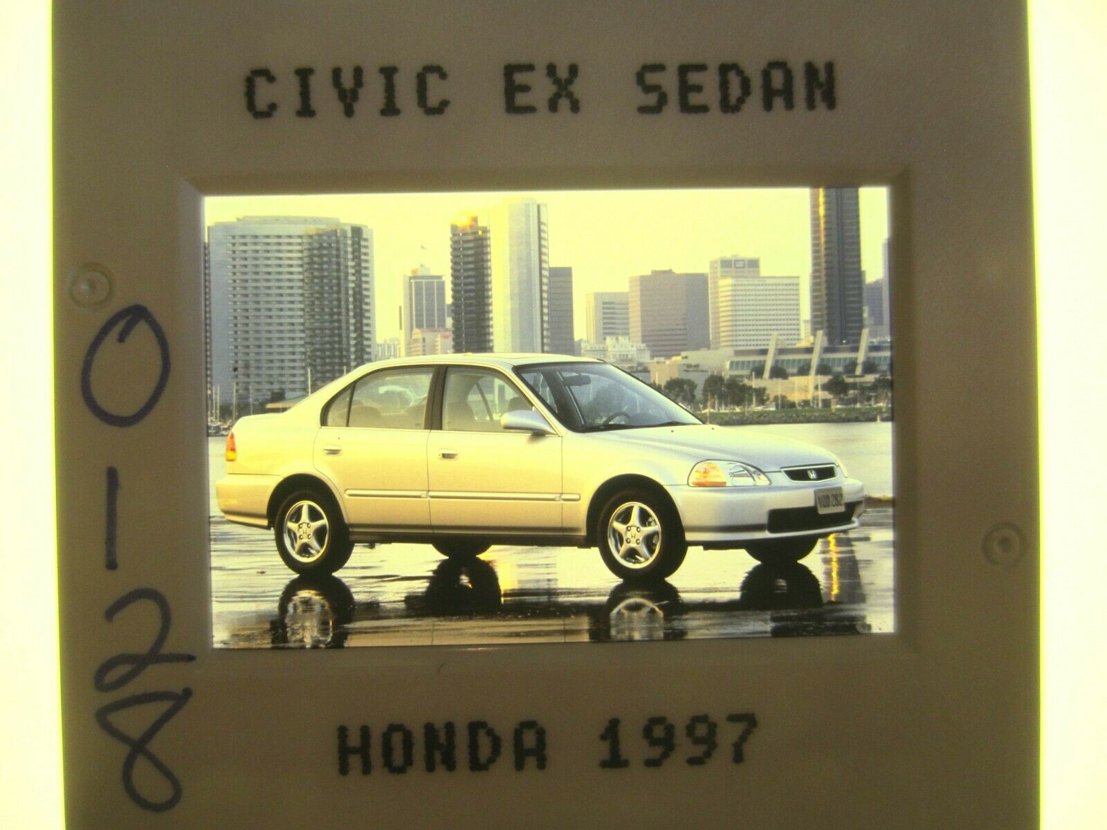 Honda Civic Ex Sedan Press Slide - 1997