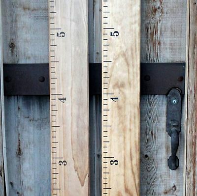 Diy Vinyl Growth Chart Ruler Decal Kit - Traditional Style - Small #s