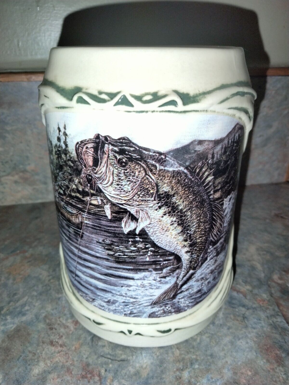 Largemouth Bass Beer Stein Mug
