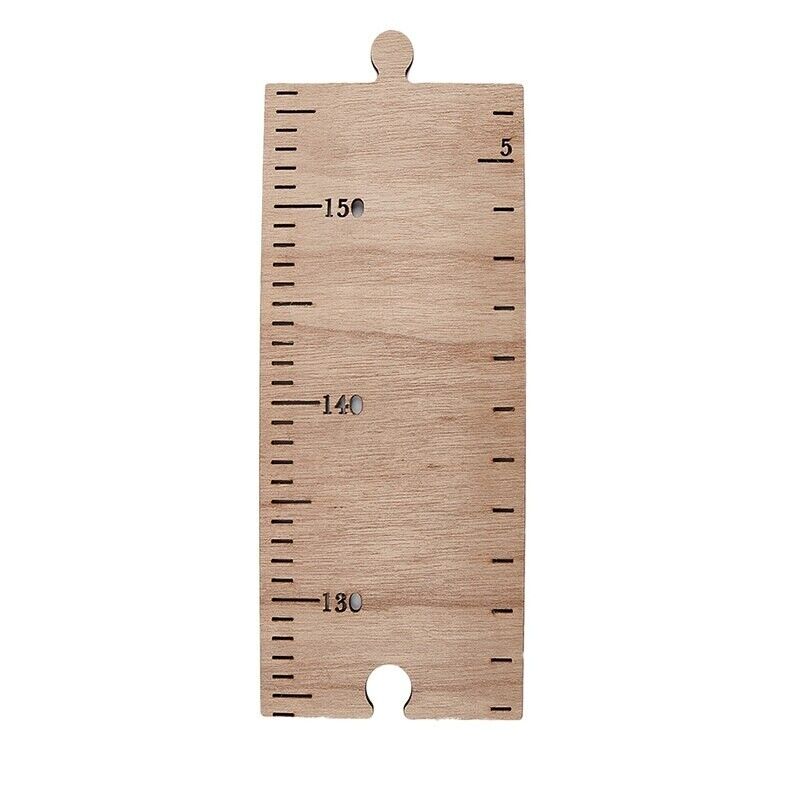 Wooden Kids Height Growth Chart Ruler Baby Children Wall Height Gauge Room Decor