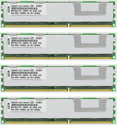 32GB (4X8GB) MEMORY FOR IBM BLADECENTER HS22 7809