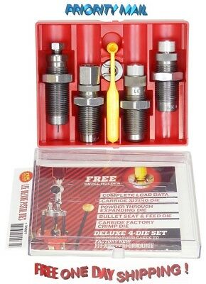 90963 Lee Precision Deluxe Carbide 4 Die Set for 9mm Luger # 90963 Brand New!