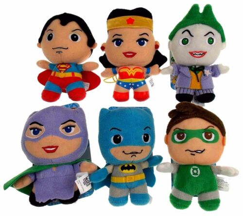 Dc Comics Originals Little Mates Lot 6 Superman Batman Wonder Woman Cat Joker