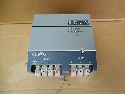 Sola Hevi-duty Slr Series Line/drive Reactor Slr-2h-480-3 3.4 Amps 3ph 600v Used