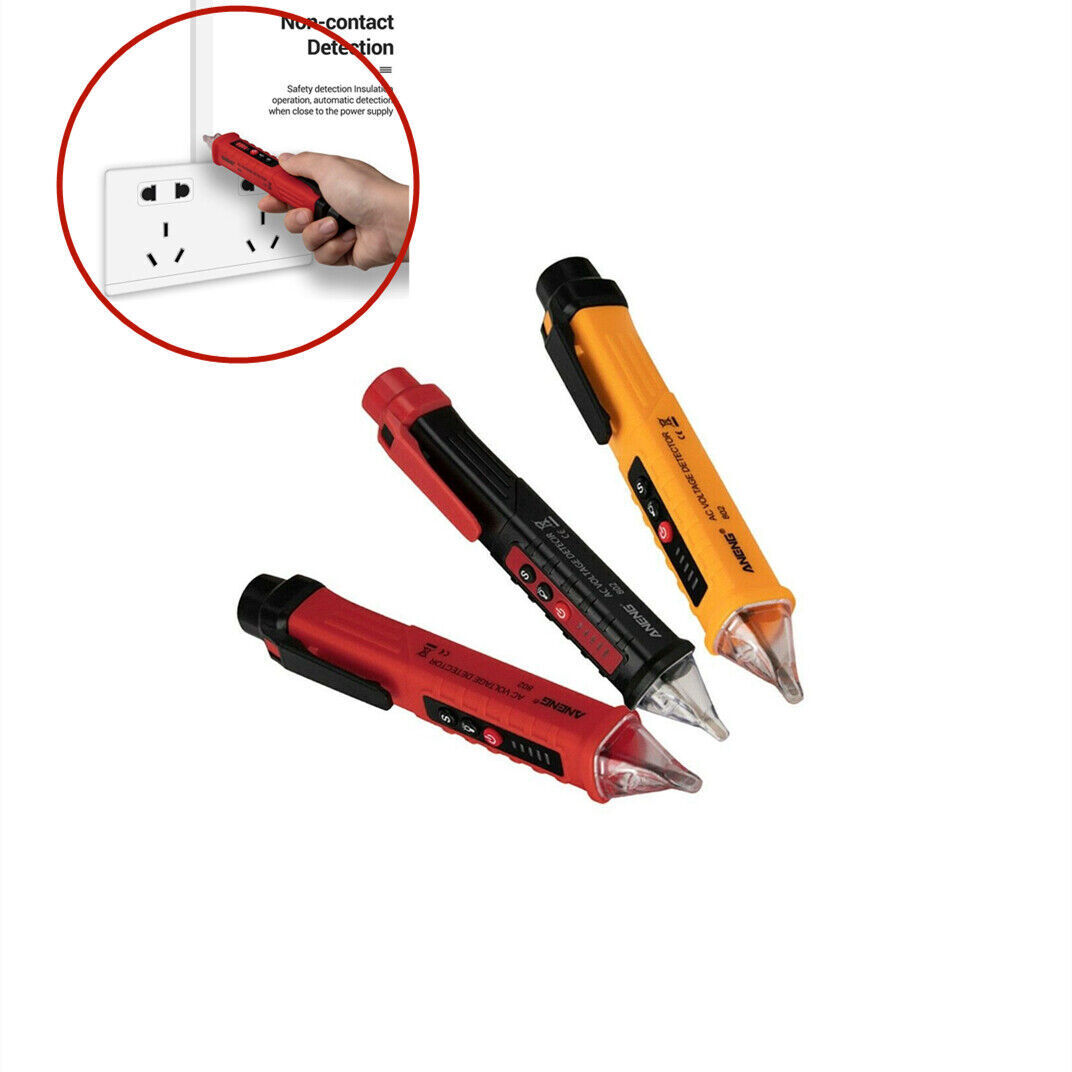 3 Types LCD Electric Testing Pen Voltage Digital Detector Tester Pen Sound&Light