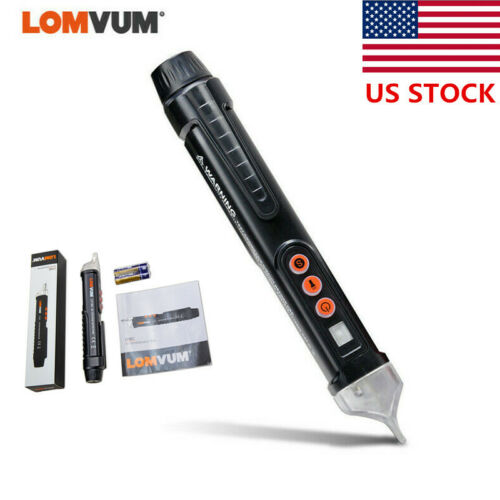 LOMVUM Electric AC Voltage Test Pen 12/48V-1000V Non-Contact Detector Tester US