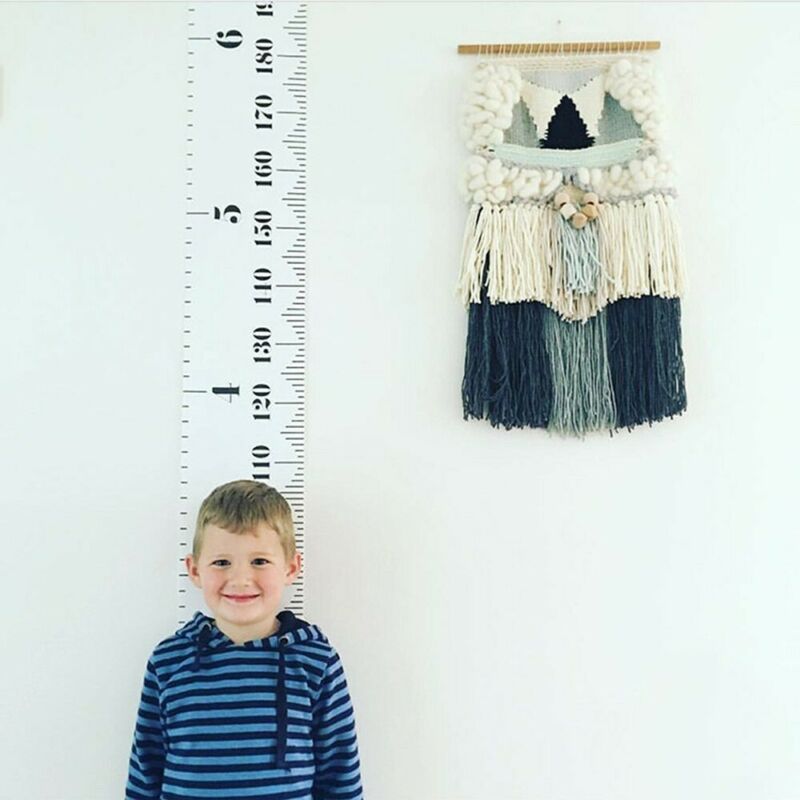 Hanging Wall Stick Childs Height Growth Chart Bedroom Living Room Waterproof