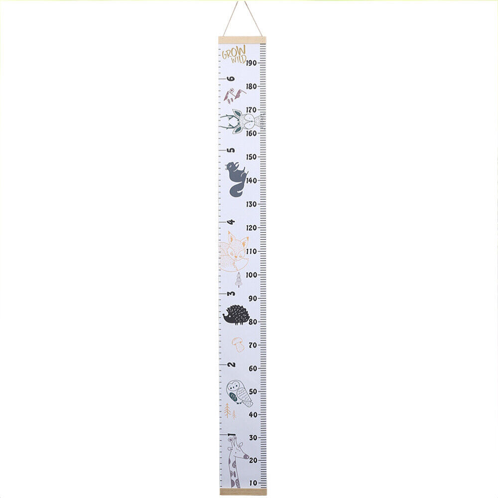 1pc Growth Chart Hanging Ruler Wall Measurement Nursery Wall Decor
