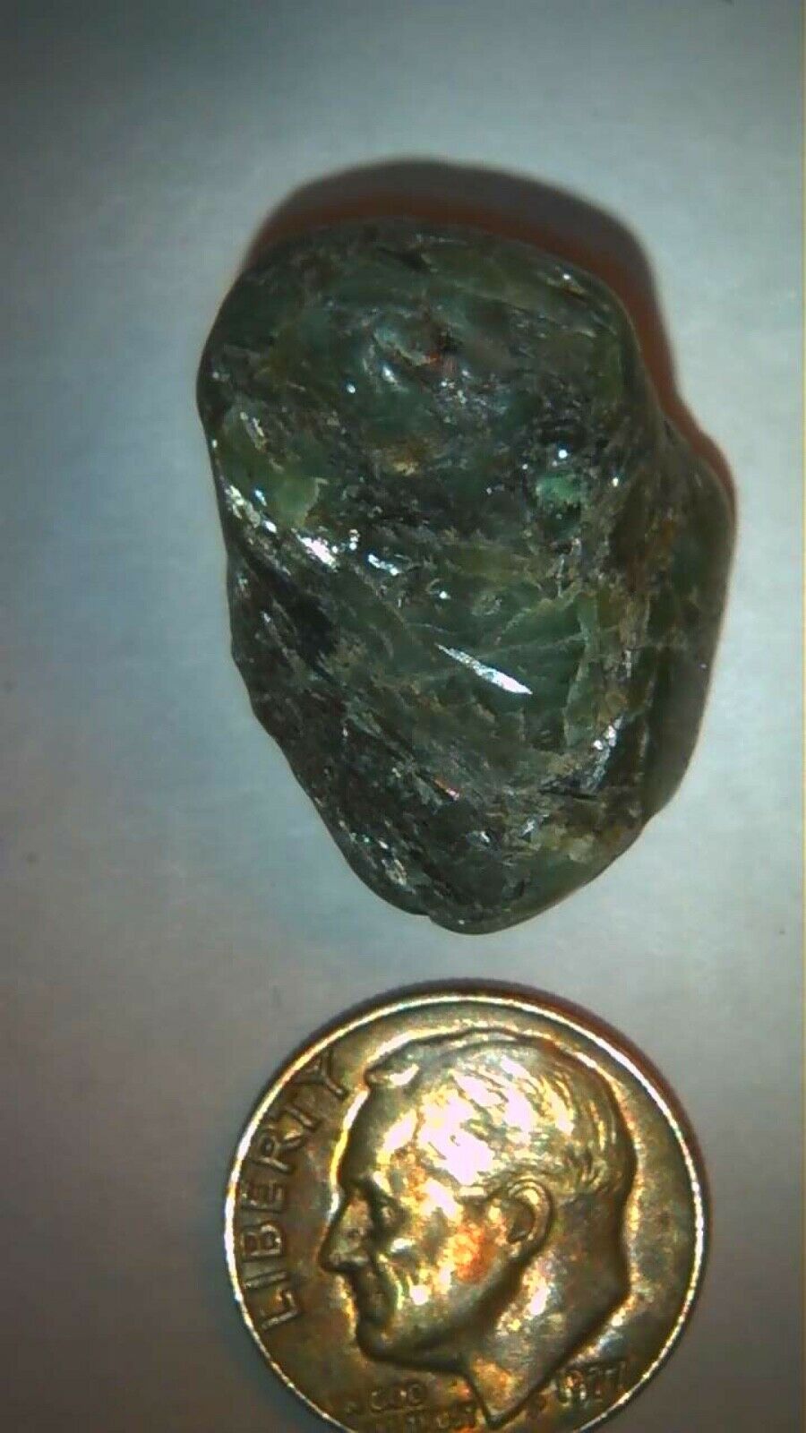 Tumbled North Carolina Emerald In Matrix ,item 44