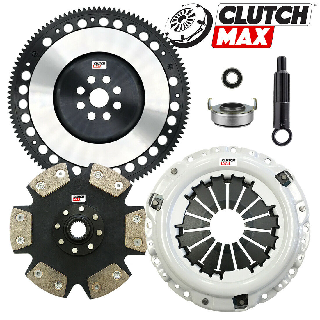 Clutchmax Stage 5 Clutch Kit+chromoly Flywheel For Acura Honda B16 B18 B20 Hydro