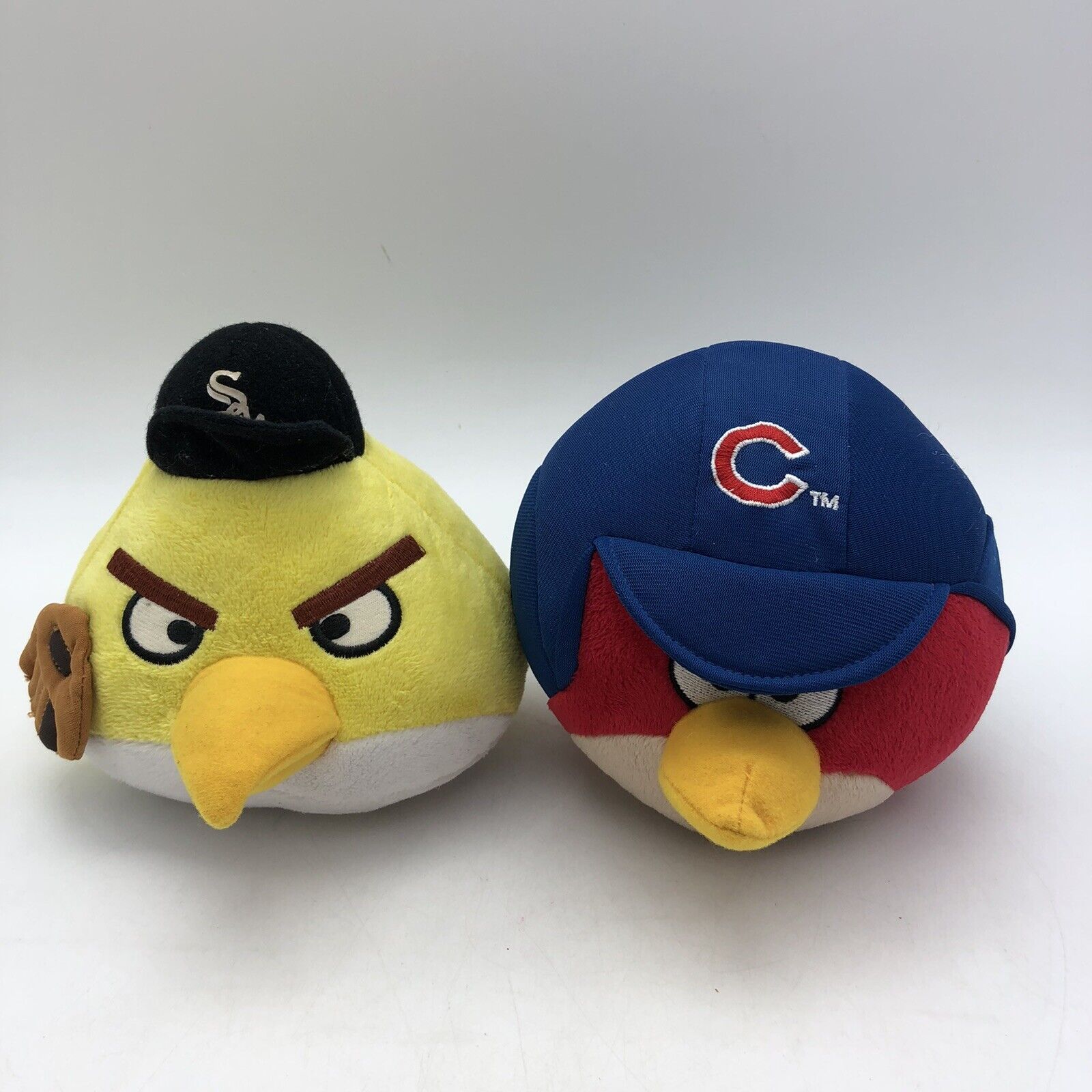 Chicago Cubs & White Sox Angry Birds Red 5.5" Stuffed Plush Animal